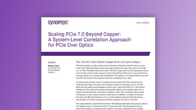 Scaling PCIe 7.0 Beyond Cooper: A System-Level Correlation Approach for PCIe Over Optics