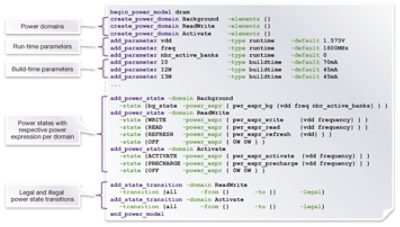 Express in the UPF 3.0 Power Model Format