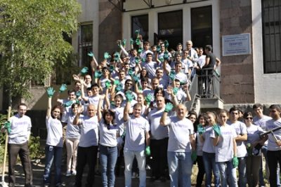 Clean-up initiative in Armenia 