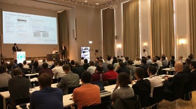 Silver and TestWeaver have been on the market for more than 10 years. To celebrate, QTronic organized for the first time a conference on virtual ECUs and applications to the automotive software development.
<br>
<br>
The conference took place on October 18th 2018 at the Harnack-Haus in Berlin and attracted more than 100 participants.