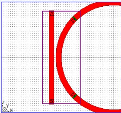 The constituent parts of the ring modulator: a) the quarter ring in the RSoft CAD | Synopsys