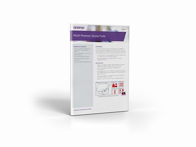 RSoft Photonic Device Tools Datasheet | Synopsys