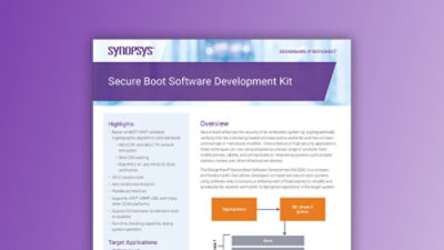Secure Boot Software Development Kit – Datasheet | Synopsys
