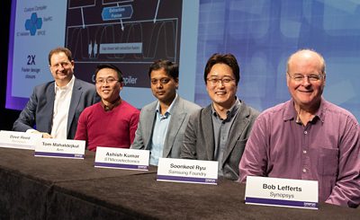 The SNUG 2019 Custom Lunch featured experts from Arm, Samsung, STMicroelectronics, and ϲֱ discussing how they are using the ϲֱ Custom Design Platform to accelerate development of robust custom designs.