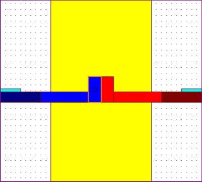 SOI modulator layout | 