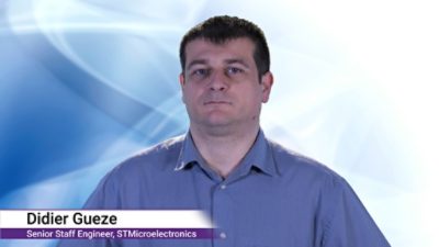 Didier Gueze - Senior Staff Engineer, STMicroelectronics