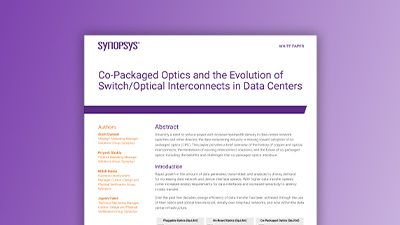 Co-Packaged Optics and the Evolution of Switch/Optical Interconnects in Data Centers