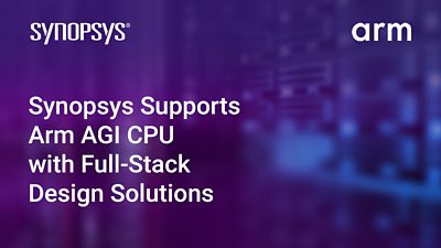 Synopsys Supports New Arm AGI CPU with Full-Stack Design Solutions