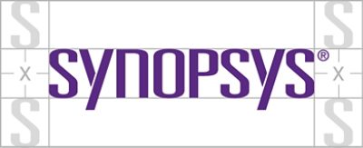 Synopsys logo on white background example