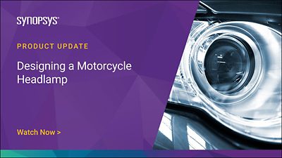 Tech Talk: Designing a Motorcycle Headlamp | Synopsys