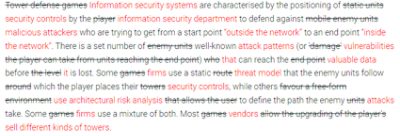 Tower defense security strategy 1