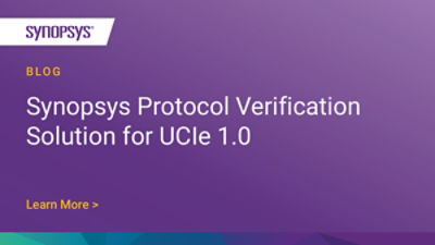 Synopsys Protocol Verification Solution For Ucie 1.0 