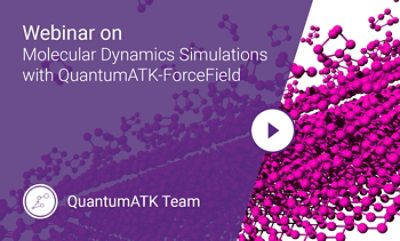 Molecular Dynamics Simulations with QuantumATK-ForceField
