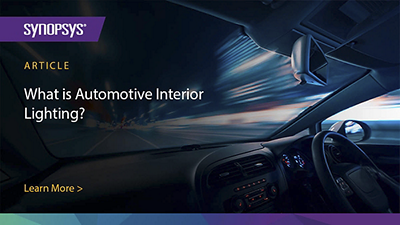 What Is Automotive Interior Lighting How Does It Work Synopsys