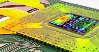 thermal distribution in a chip package